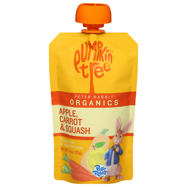 Purée de fruits et légumes bio Pumpkin Tree - Pomme, Carotte et Courge