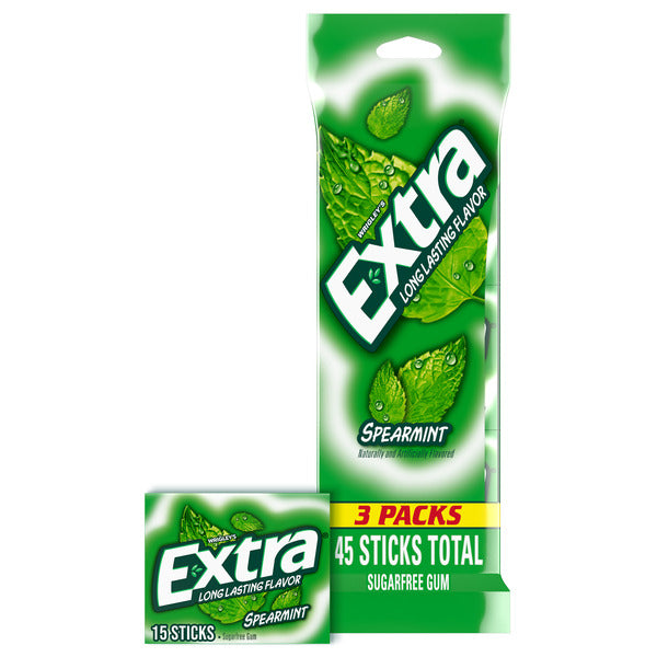 Extra Spearmint Sugar Free Chewing Gum
