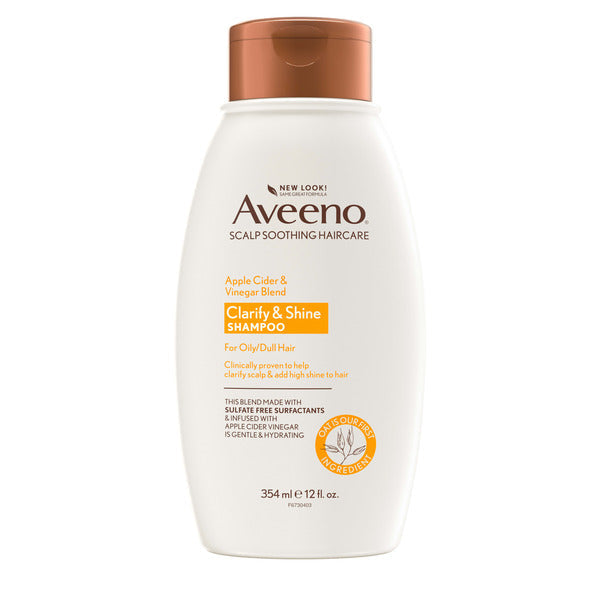 Aveeno Apple Cider Vinegar Shampoo - Clarifying & Shine Boosting