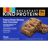 KIND Breakfast Peanut Butter Banana Dark Chocolate Bar