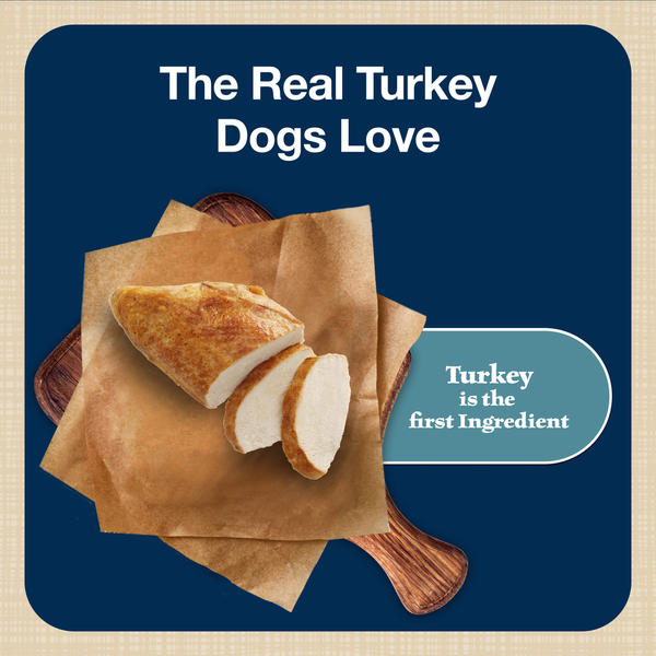 Blue Buffalo BLUE Bits Friandises Naturelles Douces et Humides pour Chien - Recette de Dinde