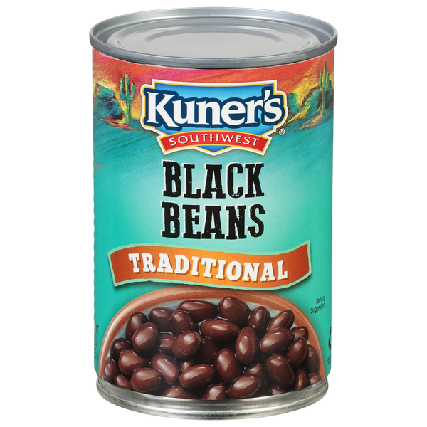 Haricots noirs traditionnels de Kuner