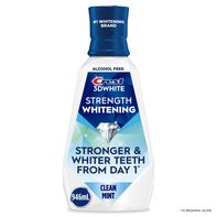 Enjuague bucal blanqueador Crest White Strength