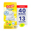 Sacs à ordures à cordon de serrage Glad ForceFlex, Gain Zest de Citron, 13 Gallons