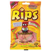 RIPS Caramelo Arcoíris Sin Grasa en Tamaño Bocado