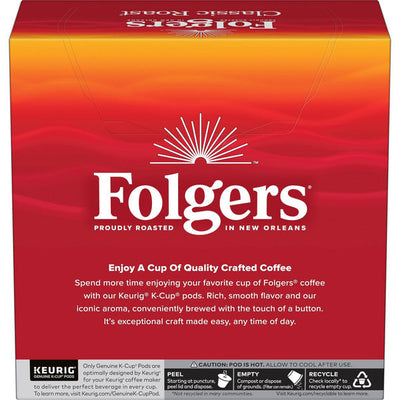 Folgers Classic Roast Medium Roast Coffee K-Cup Pods