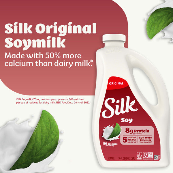 Lait de soja original Silk - Sans produits laitiers et sans gluten