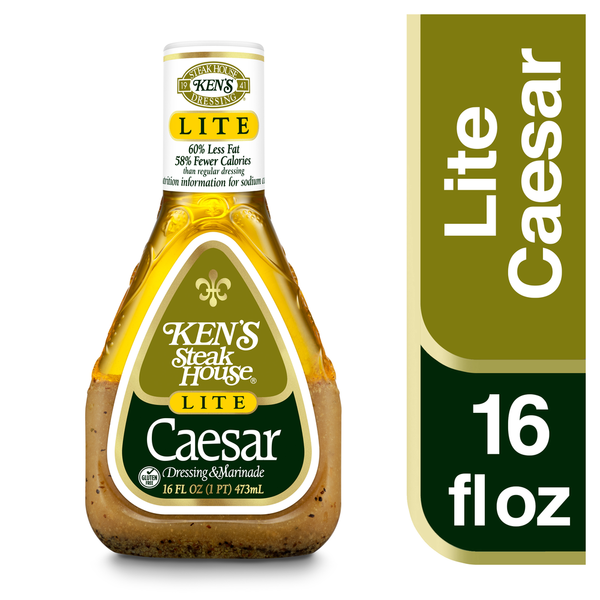 Aderezo y Marinada Lite Caesar de Ken's Steak House