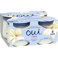 Yoplait Oui Yogurth Estilo Francés de Vainilla con Leche Entera