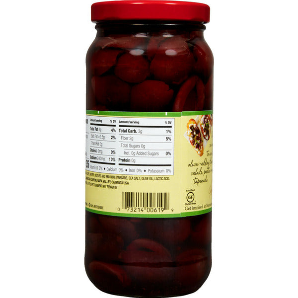 Aceitunas Kalamata Griegas Sliced Mezzetta