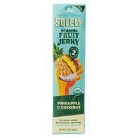 Solely Organic Fruit Jerky - Pineapple & Coconut