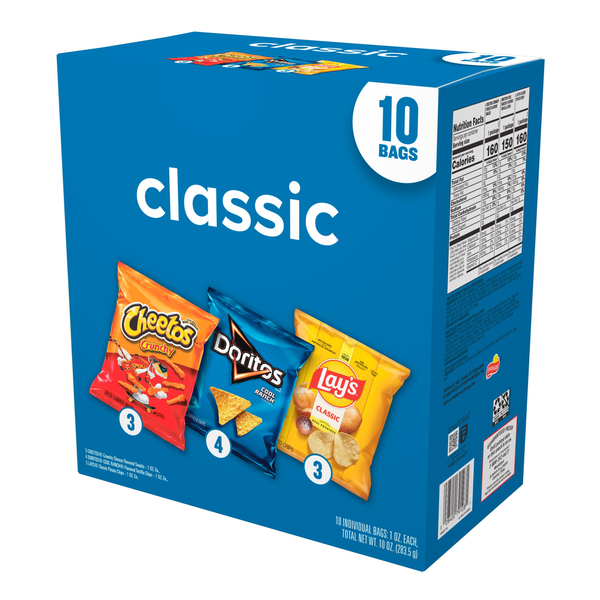 Frito Lay Classic Variety Pack Chips