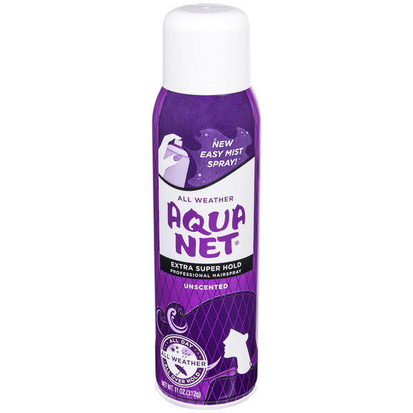 Aqua Net Extra Super Hold Hairspray - Unscented Aerosol