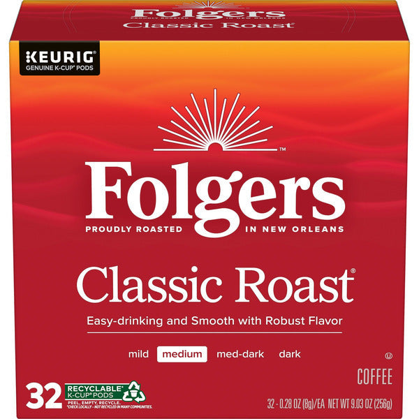 Cápsulas de café Folgers Classic Roast Medium Roast