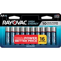 RAYOVAC Alkaline AA Batteries - Reliable Power Source
