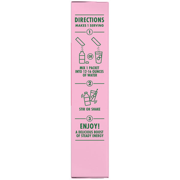 Poudre de citronnade à la fraise V8 Energy