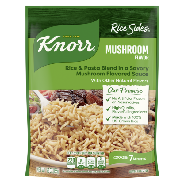 Mezcla de Arroz y Vermicelli con Sabor a Champiñones Knorr