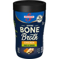 Swanson Sipping Chicken Bone Broth with Ginger