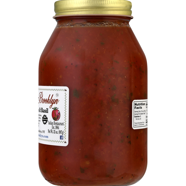 Tomate fraîche et basilic de Michael’s de Brooklyn