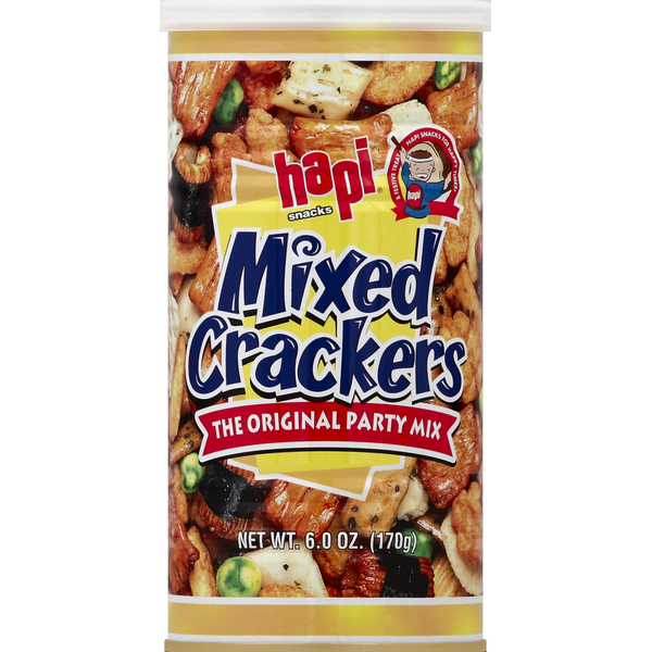 Hapi Snacks Crackers, Mélangées