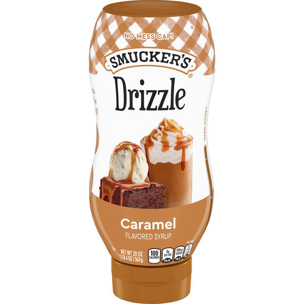 Sirop au caramel aromatisé Smucker's Drizzle