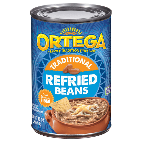 Haricots Refrits Traditionnels Ortega
