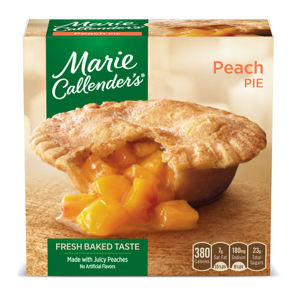 Pastel de Durazno Congelado de Marie Callender - Postre Delicioso