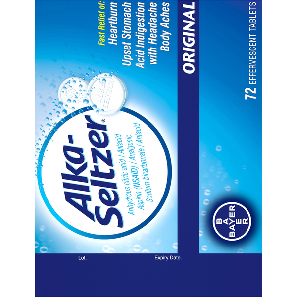 Alka-Seltzer Multi-Symptom Relief Effervescent Tablets