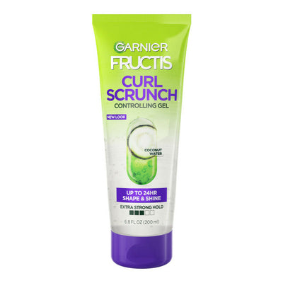 Gel Controlador Garnier Curl Scrunch con Agua de Coco