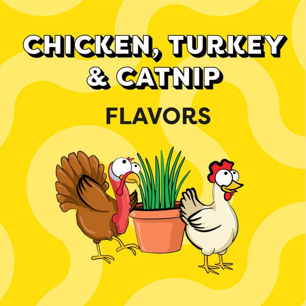TEMPTATIONS Shakeups Crunchy and Soft Cat Treats - Clucky Carnival Flavor