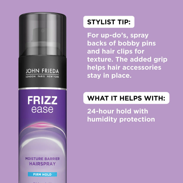 Laque pour cheveux John Frieda Frizz Ease à tenue ferme