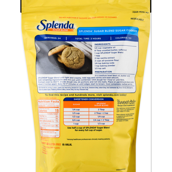 Mélange de sucre Splenda - Édulcorant premium pour la pâtisserie