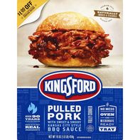 Cerdo Desmenuzado Kingsford con Sabor Dulce y Ahumado de Kansas City