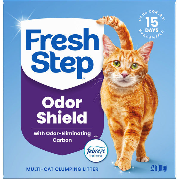 Fresh Step Odor Shield Multi Cat Clumping Litter