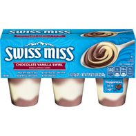 Pudding Snack Swiss Miss Chocolat Vanille Tourbillon