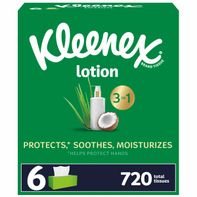 Kleenex Lotion Facial Tissues with Coconut Oil