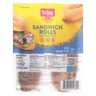 Petits pains sandwich sans gluten Schär Artisan