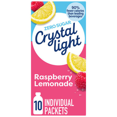 Mezcla de Bebida en Polvo de Limón con Frambuesa Crystal Light