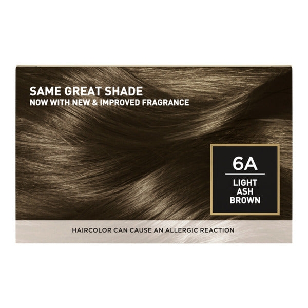 Color de Cabello Permanente L'Oreal, 6A Marrón Claro Ceniza