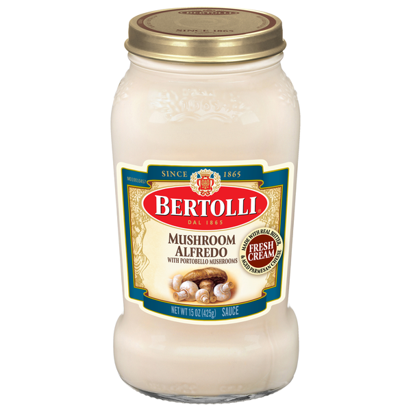 Salsa Alfredo de Champiñones Bertolli
