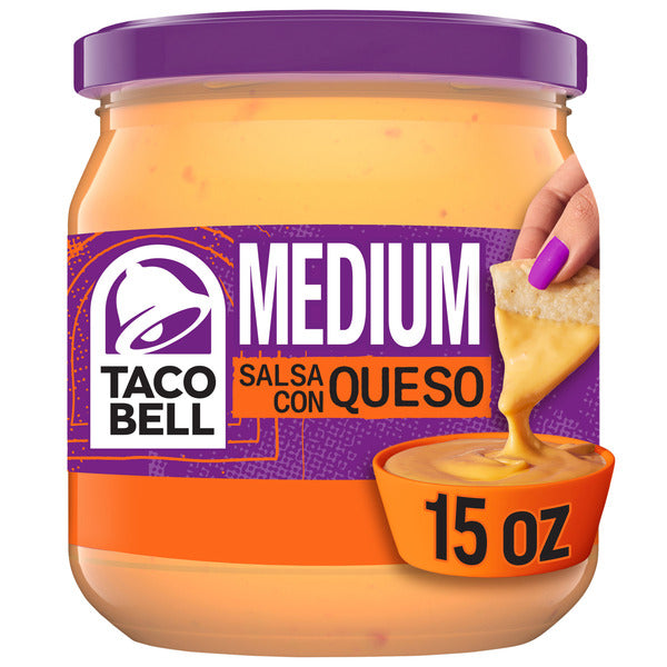 Dip de Queso con Salsa Media Taco Bell