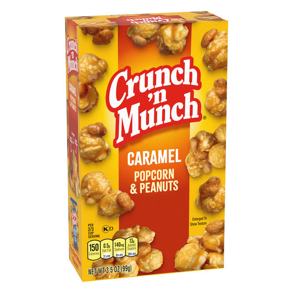 Crunch ‘n Munch Palomitas de Caramelo con Cacahuetes