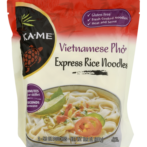 KA-ME Express Rice Noodles for Vietnamese Pho