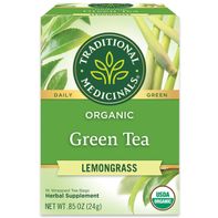 Té Verde Orgánico con Hierba de Limón de Traditional Medicinals