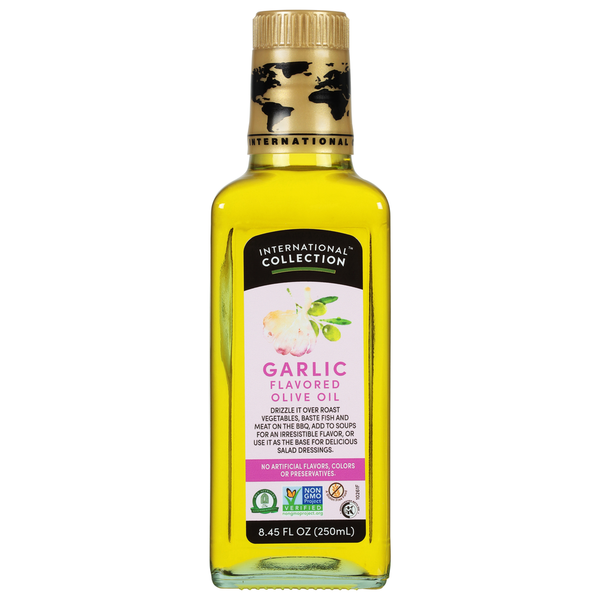 International Collection Garlic Flavored Olive Oil