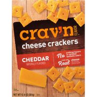 Crav'n Flavor Cheddar Cheese Crackers