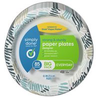 Simply Done Designer Paper Plates