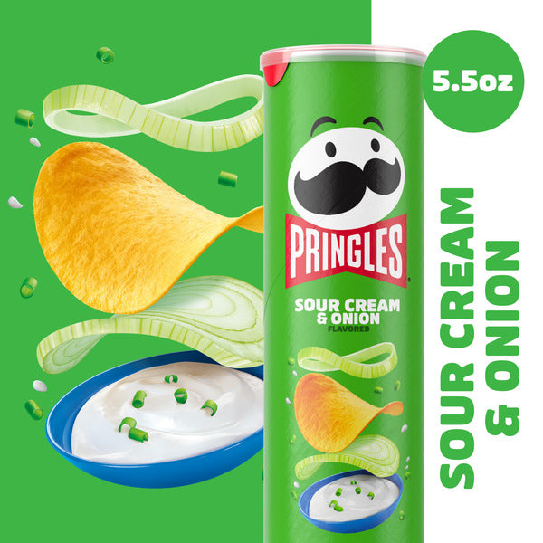 Pringles Crème Sure et Oignon - 155 g