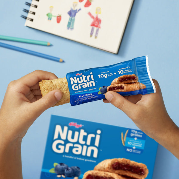 Kellogg’s Nutri-Grain Blueberry Breakfast Bars - 8 Count