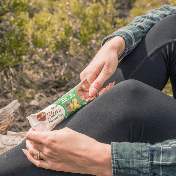 Barre de protéine NuGo Slim Chocolat Menthe - Végane et Sans Gluten